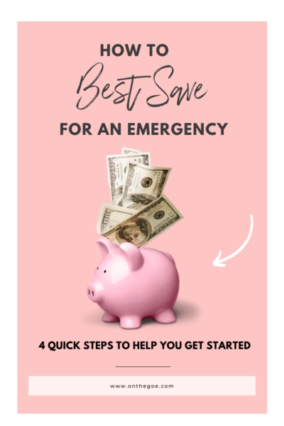 Saving For An Emergency | How To Save When There Is Already An Emergency