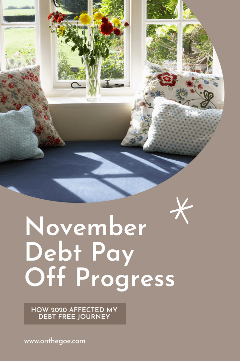 November 2020 Debt Pay Off
